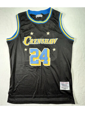 Headgear classic Crenshaw jersey Kobe Bryant lakers Basketball Sz L